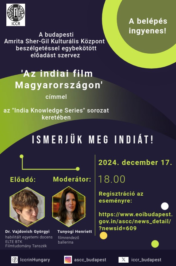 India Knowledge Series 3 - Az indiai film Magyarországon